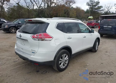 2014 Nissan Rogue Sv z USA, uszkodzony, nr VIN 5N1AT2MK7EC800279